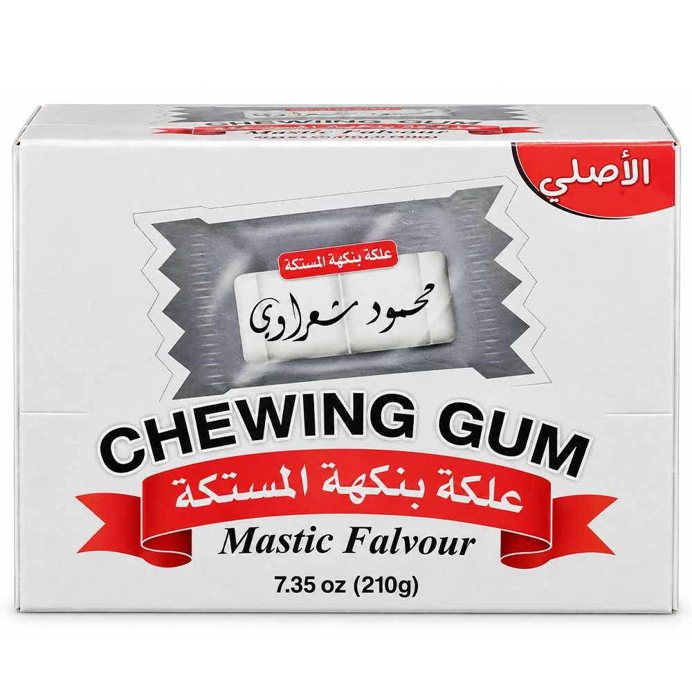 Al Asli Mahmoud Sharawi Chewing Gum Mastic Flavour 210g