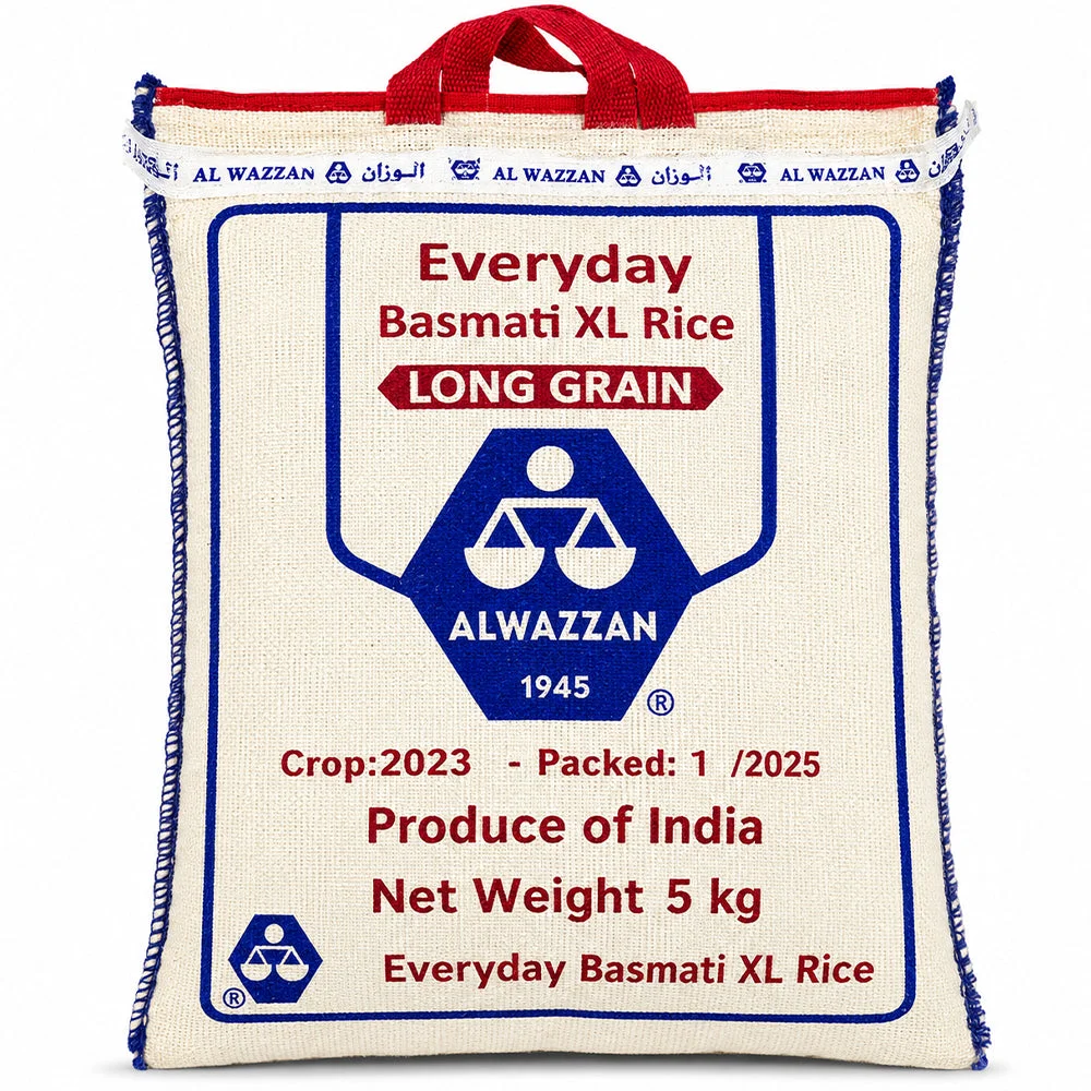 Al Wazzan Everyday XL Long Grain Basmati Rice 5kg