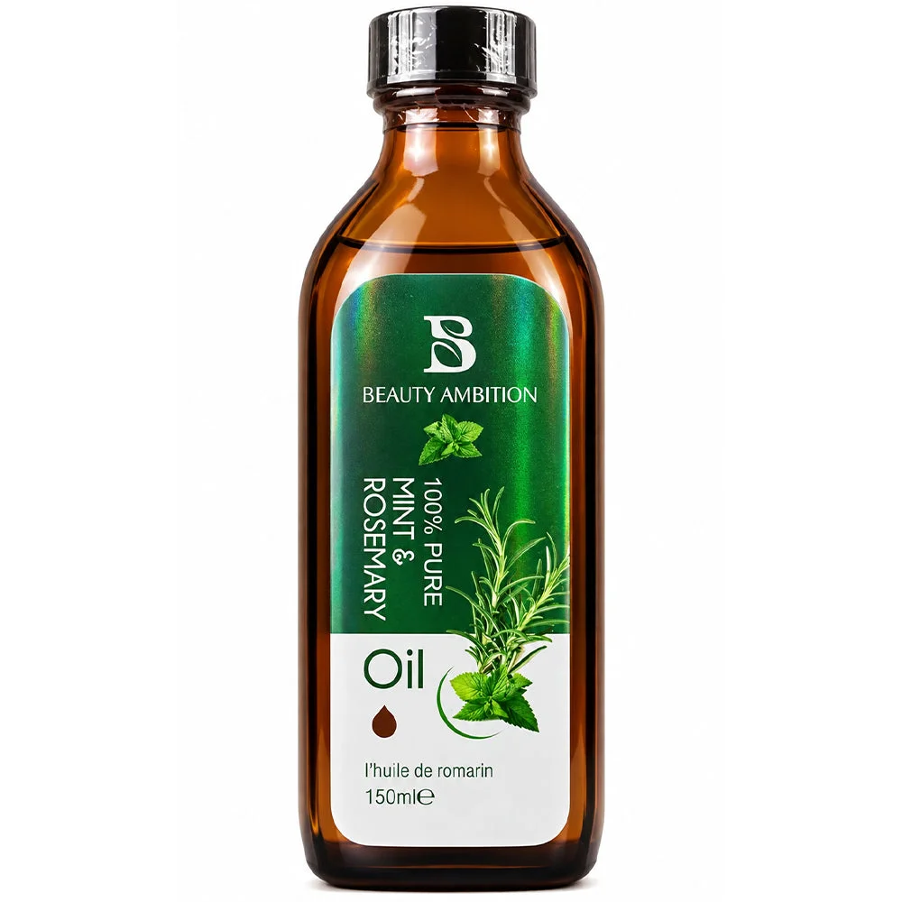 Beauty Ambition 100% Pure Mint & Rosemary Oil 150ml