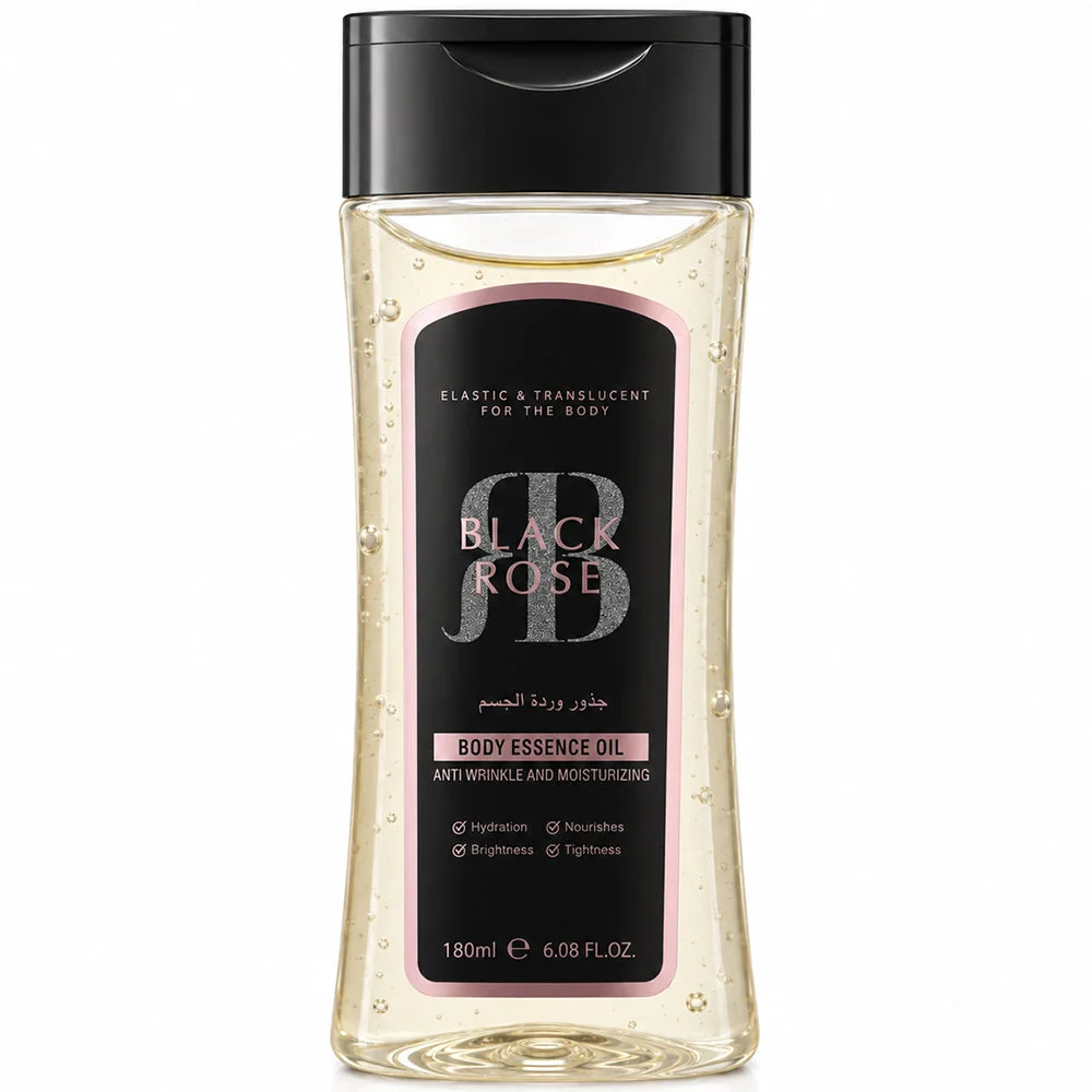 Black Rose Body Essence Oil Anti-Wrinkle &amp; Moisturizing 180ml