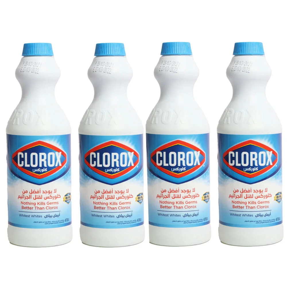 Clorox Original Liquid Bleach 470ml x 4 pcs