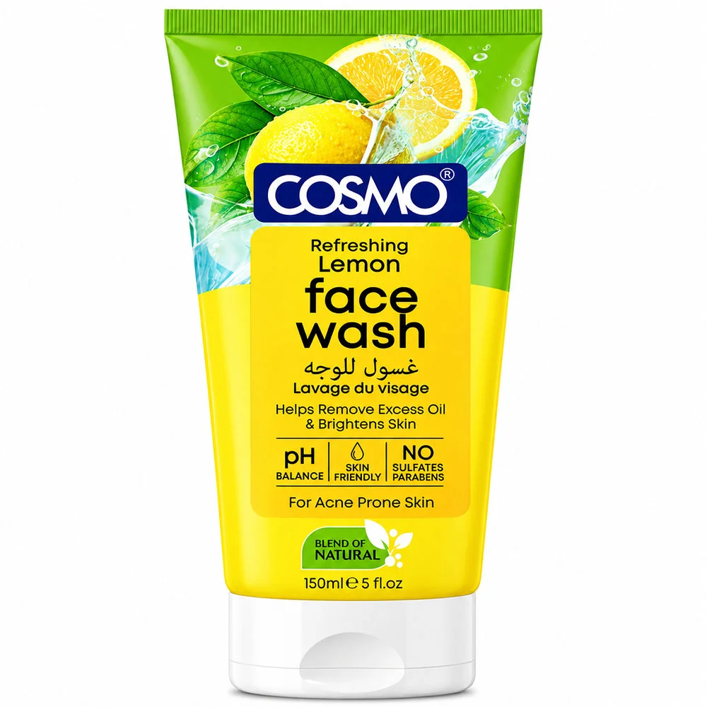 Cosmo Refreshing Lemon Face Wash 150ml