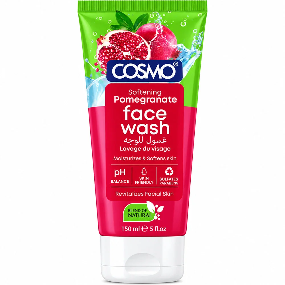 Cosmo Softening Pomegranate Face Wash 150ml
