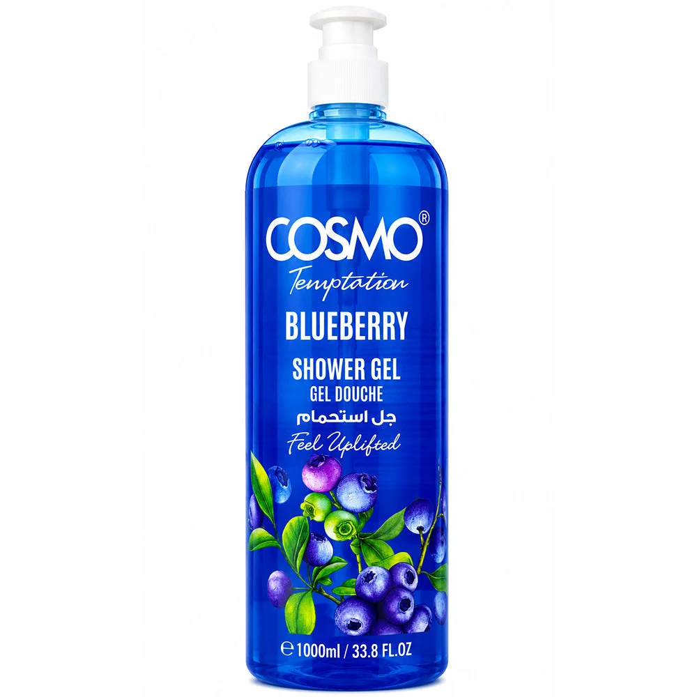 Cosmo Temptation Blueberry Shower Gel 1000ml