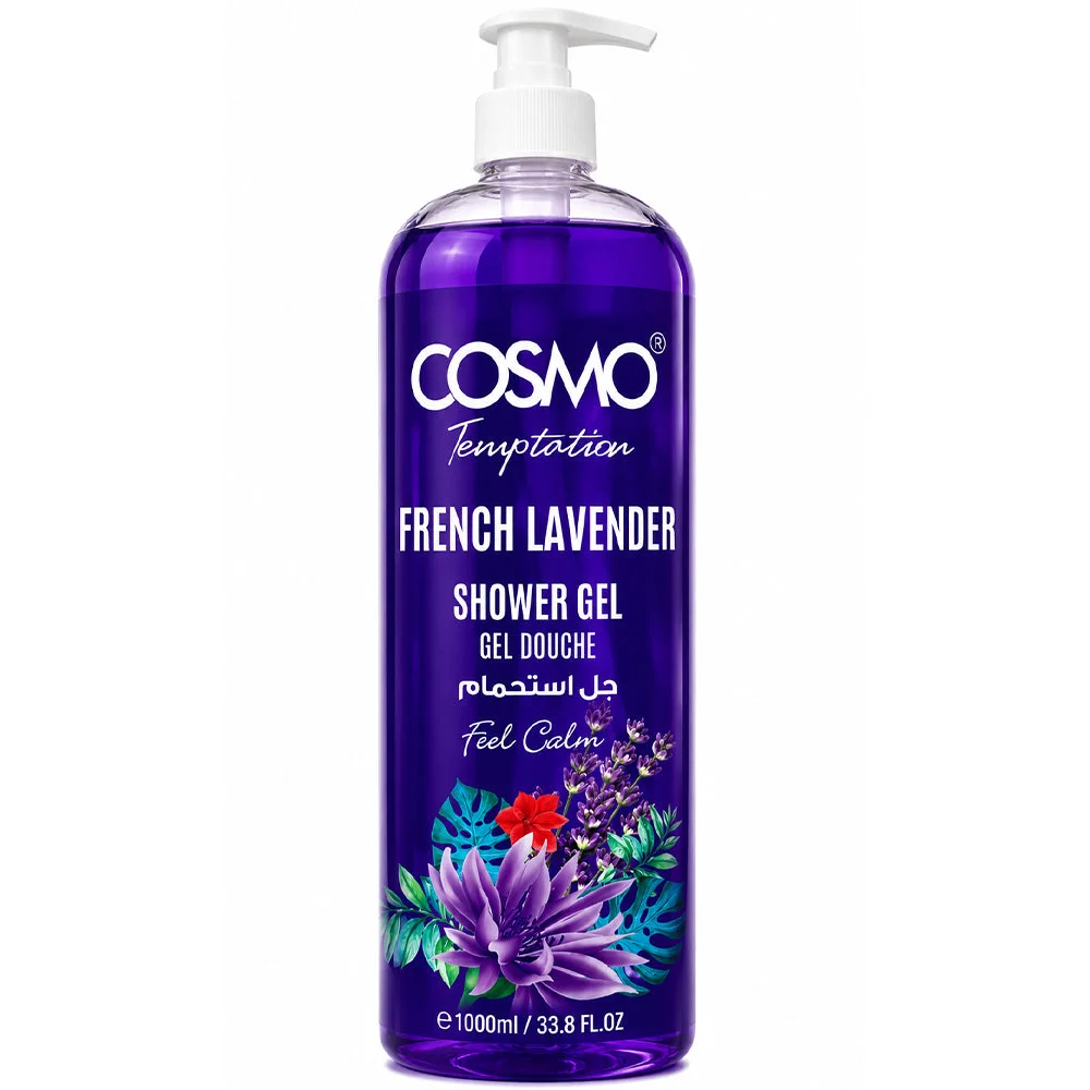 Cosmo Temptation French Lavender Shower Gel 1000ml