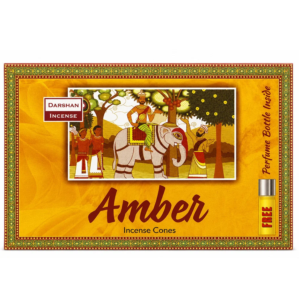 Darshan Amber Incense 20 Cones