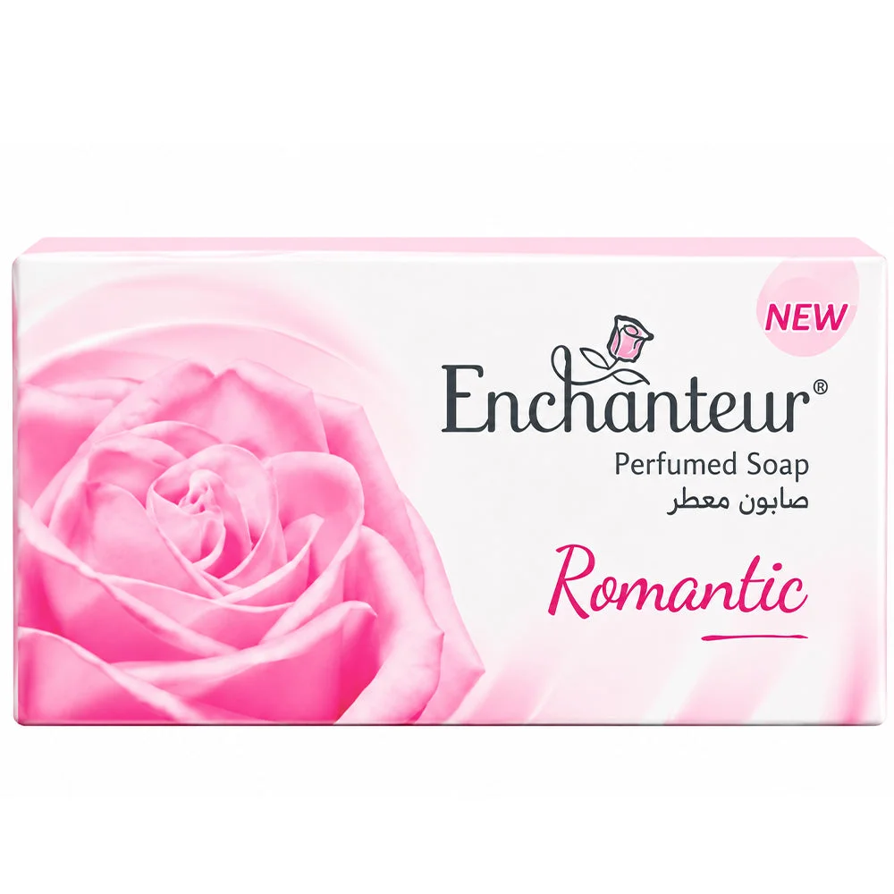 Enchanteur Romantic Perfumed Soap 6 x 125g Value Pack