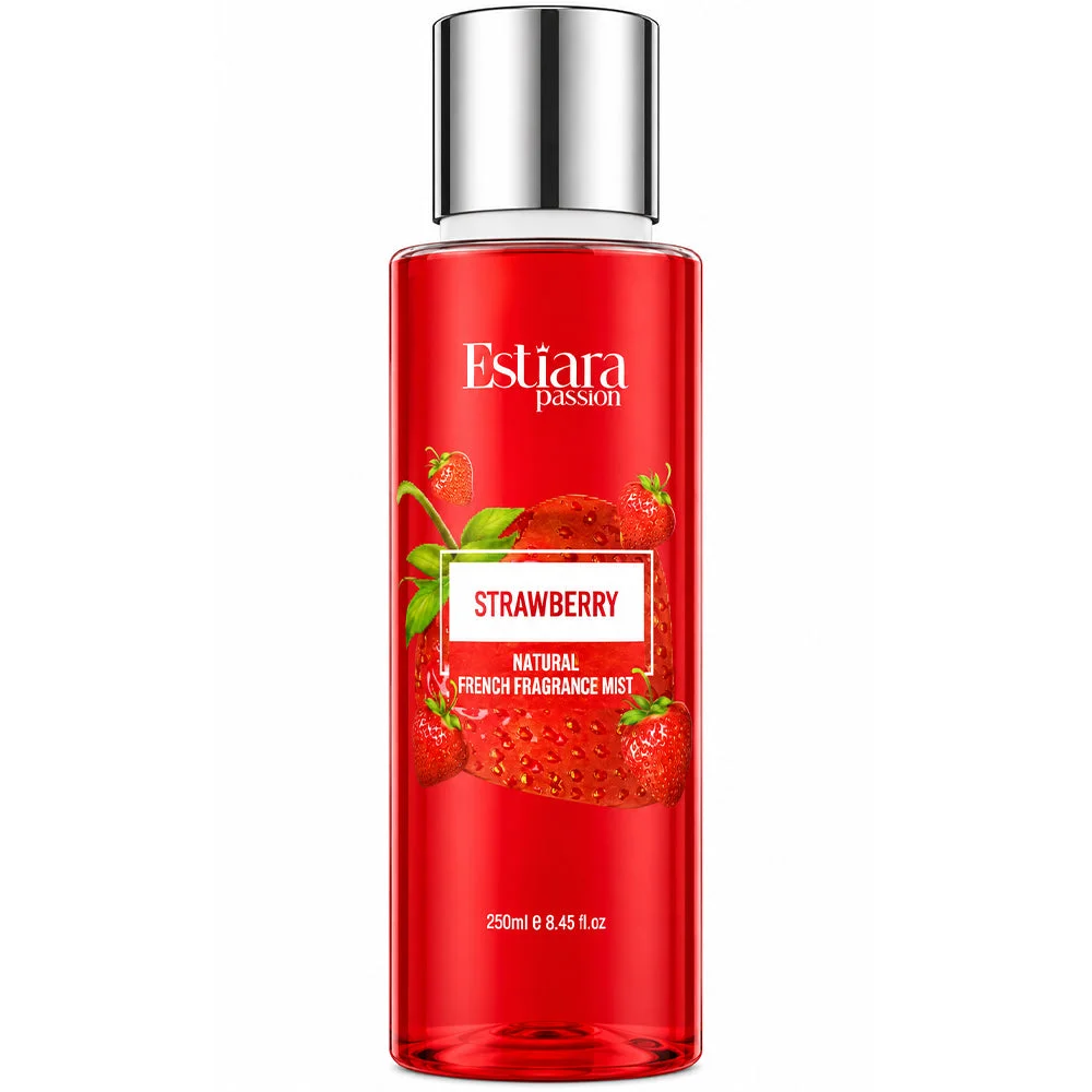 Estiara Passion Strawberry Natural French Fragrance Mist 250ml