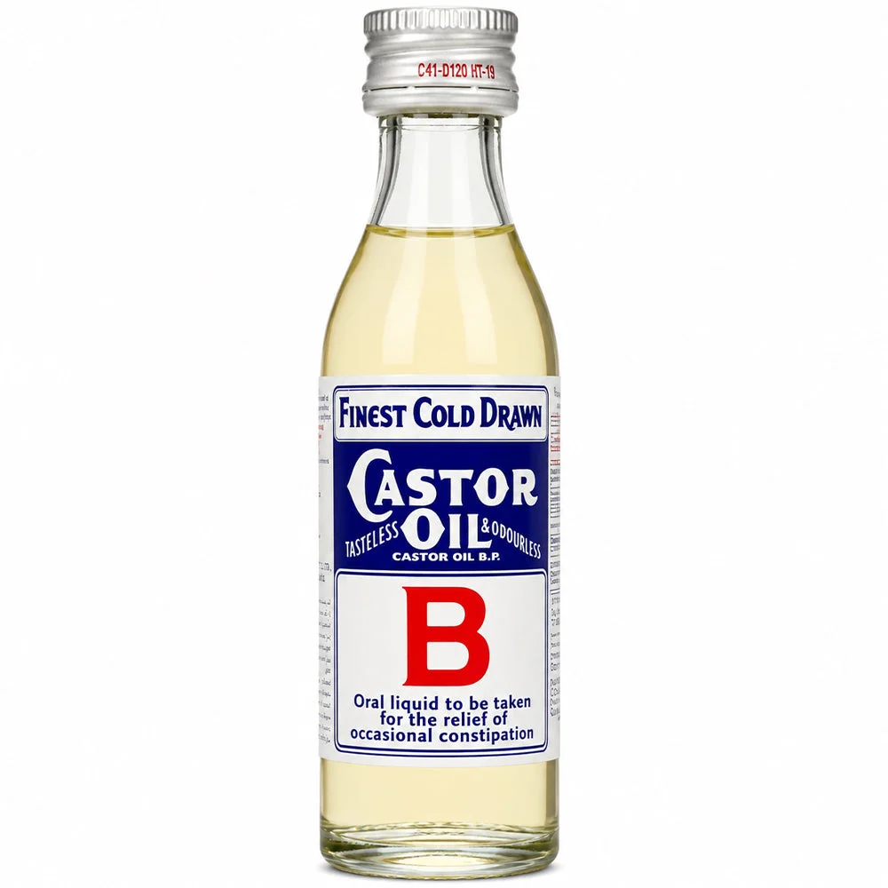 Finest Cold Drawn Castor Oil B.P. 100ml