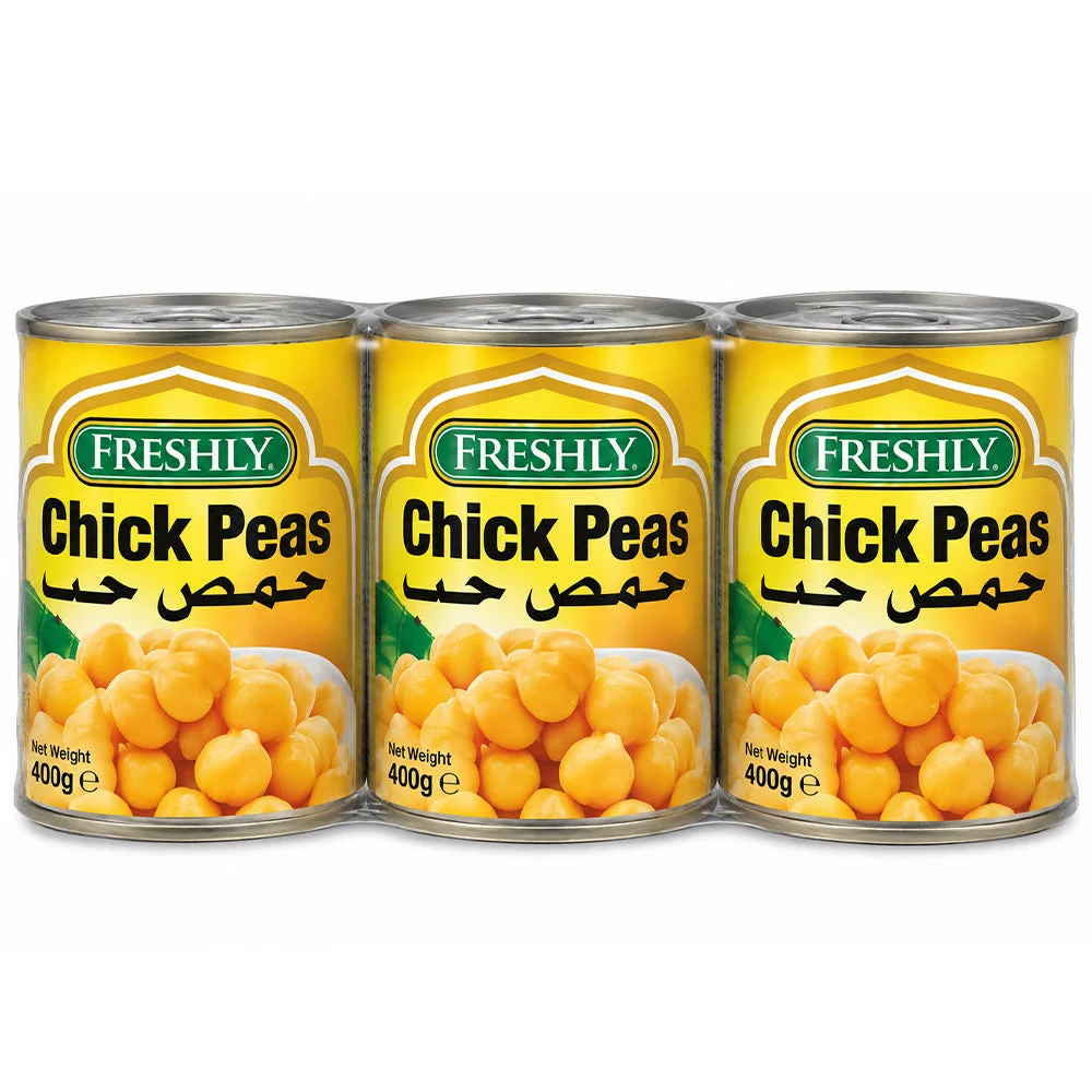 Freshly Chick Peas 3×400g