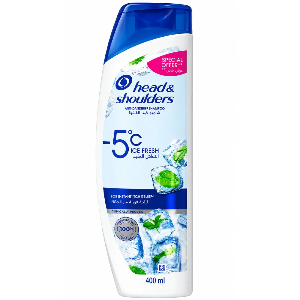 Head & Shoulders Ice Fresh Anti-Dandruff Shampoo 400ml