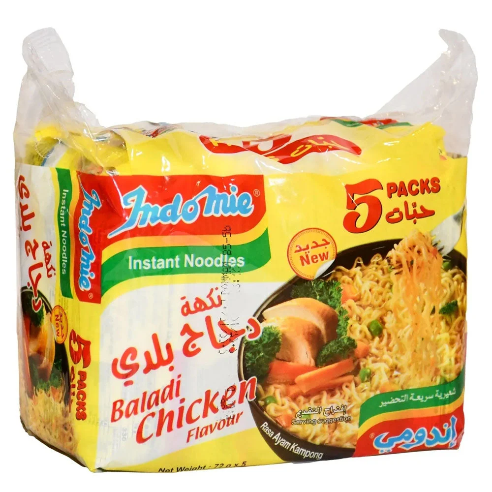 Indomie Chicken Instant Noodles 5 x 72 g