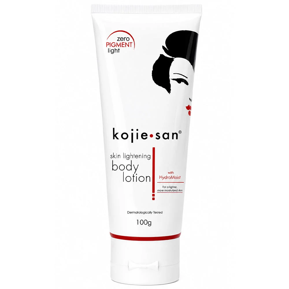 Kojie San Zero Pigment Light Skin Lightening Body Lotion with HydroMoist 100g
