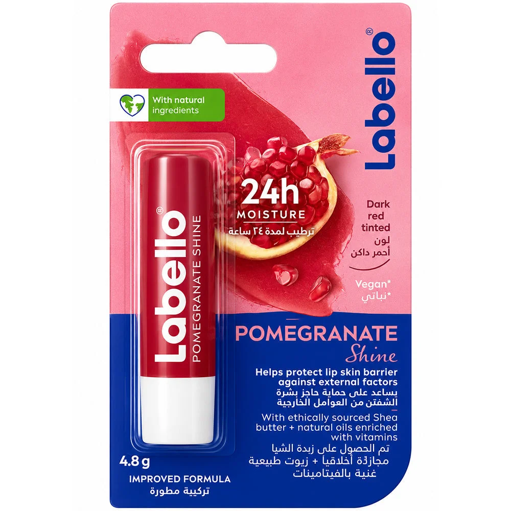 Labello Pomegranate Shine Lip Balm 4.8g