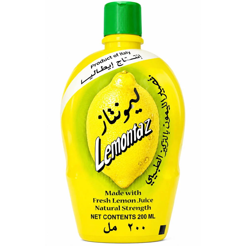 Lemontaz Fresh Lemon Juice Natural Strength 200ml