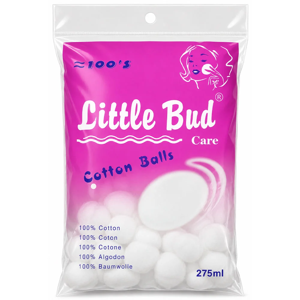 Little Bud Care Cotton Balls 100's 100% Cotton