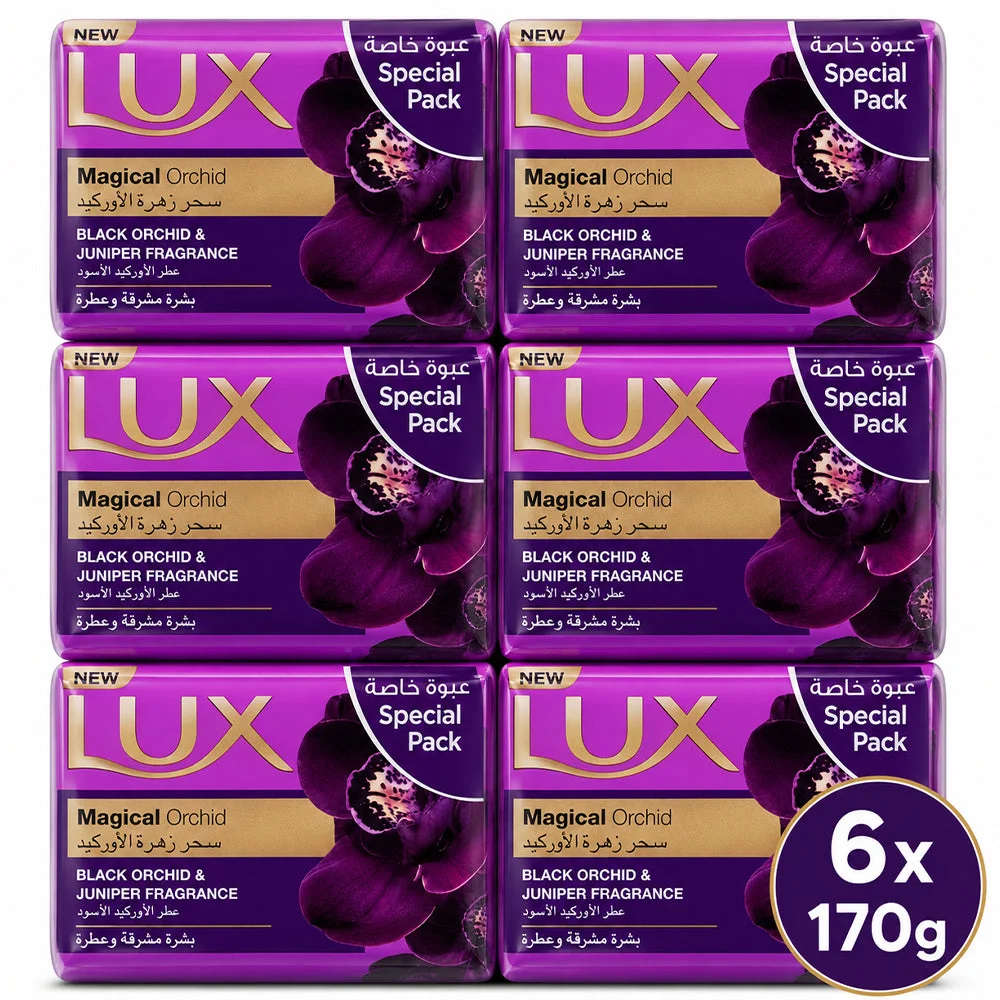 Lux Magical Orchid Beauty Soap 6 x 170g