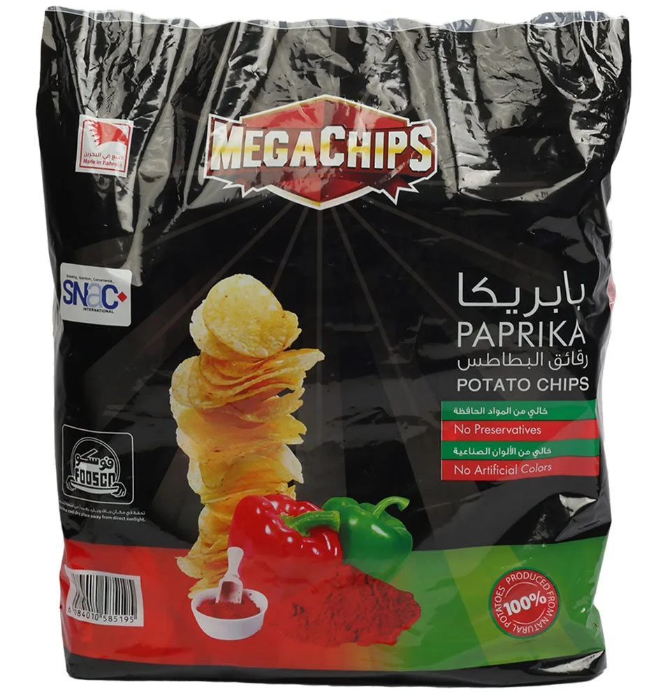 Mega Potato Chips Paprika 22 x 13 g