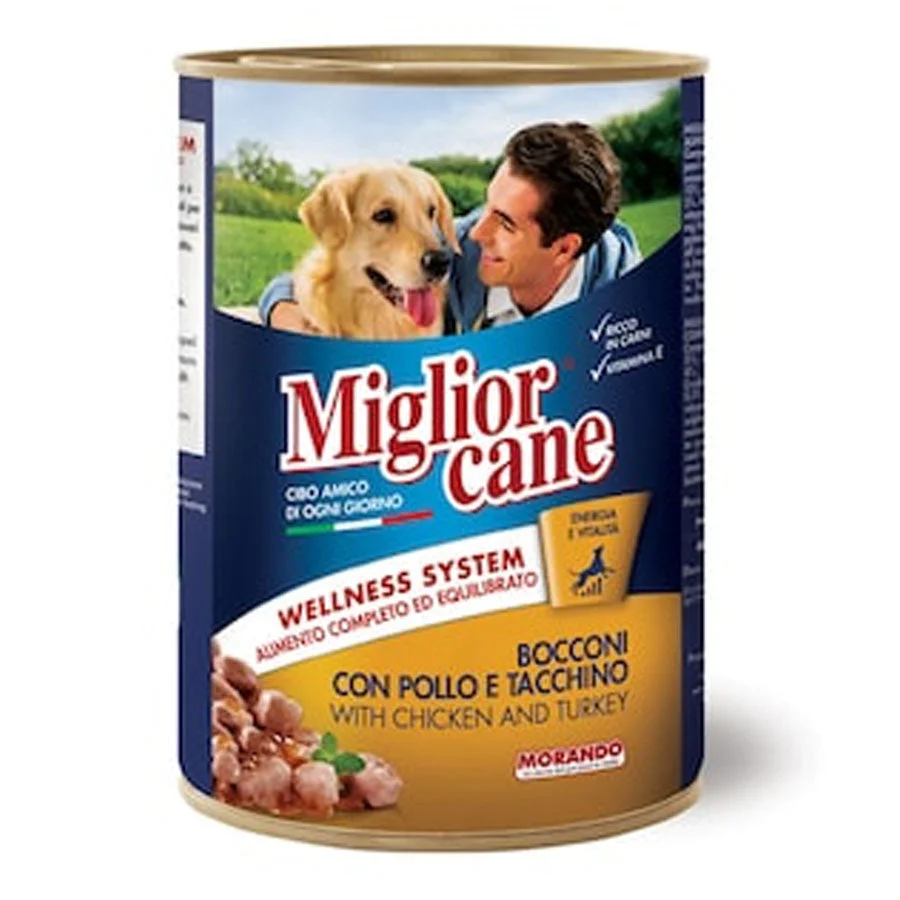 Miglior Cane with Chicken & Wet Dog Food 405 G