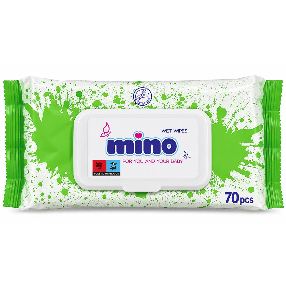 Mimo Extra Soft Wet Wipes for You and Your Baby 70 Pieces