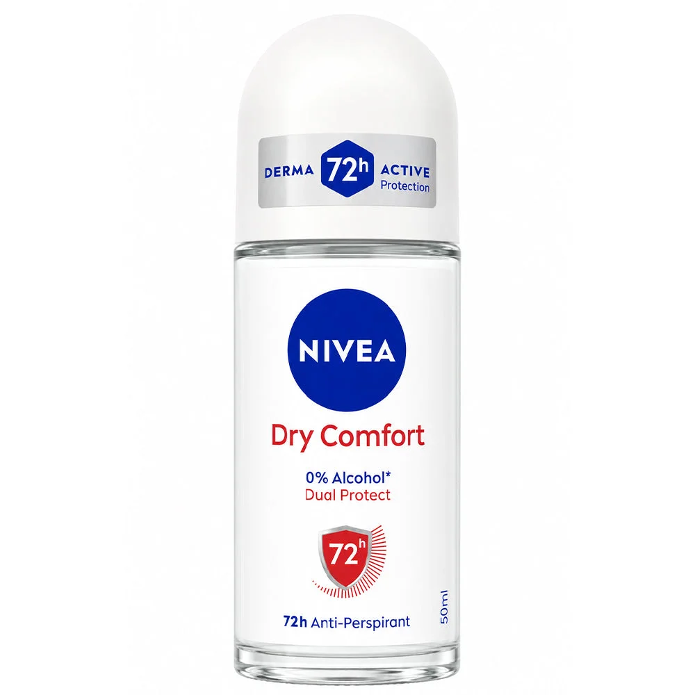 NIVEA Dry Comfort Roll-On Anti-Persspirant 50ml