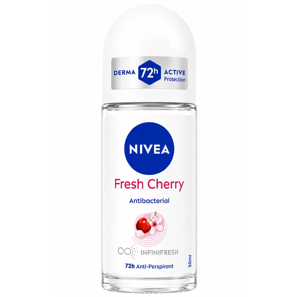 NIVEA Fresh Cherry Roll-On Anti-Perspirant 50ml