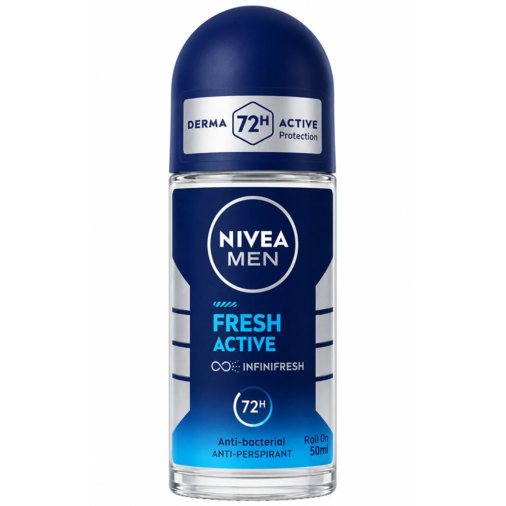 NIVEA MEN Fresh Active Roll-On Anti-Perspirant 50ml