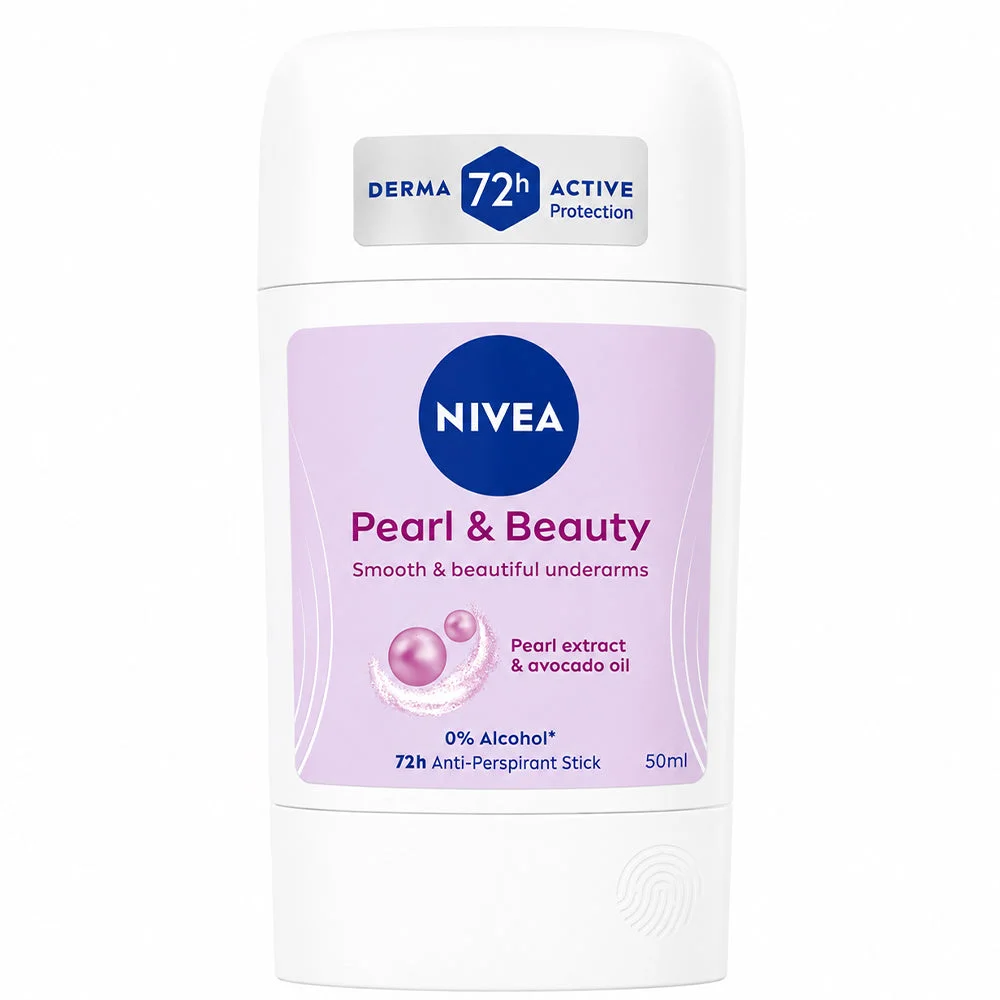 NIVEA Pearl & Beauty Anti-Perspirant Stick 50ml
