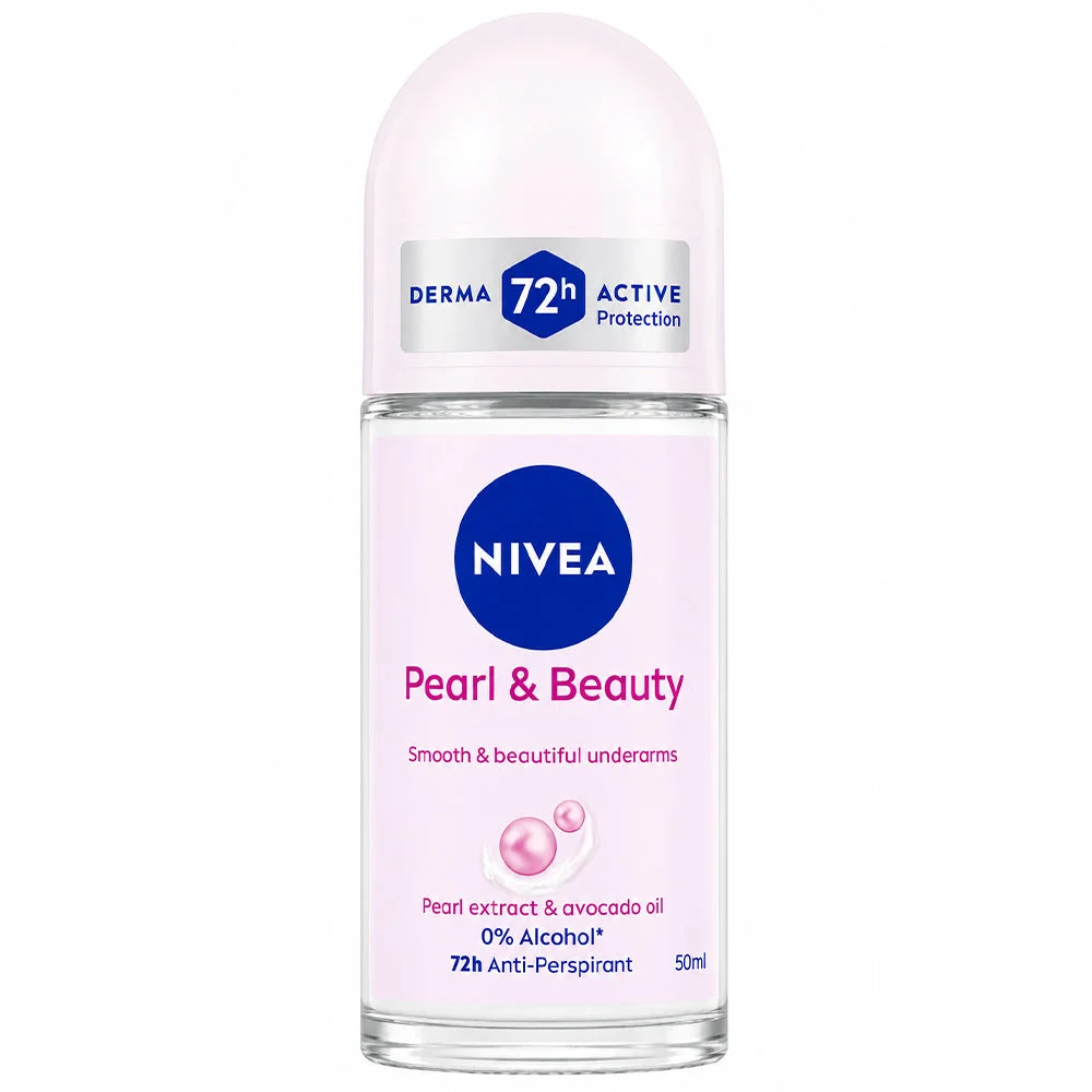 NIVEA Pearl & Beauty Roll-On Anti-Perspirant 50ml