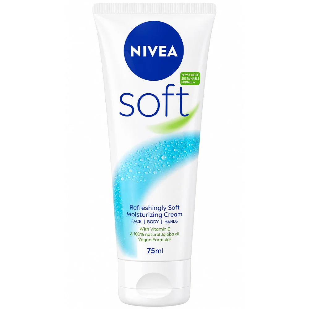 NIVEA Soft Refreshingly Soft Moisturizing Cream 75ml