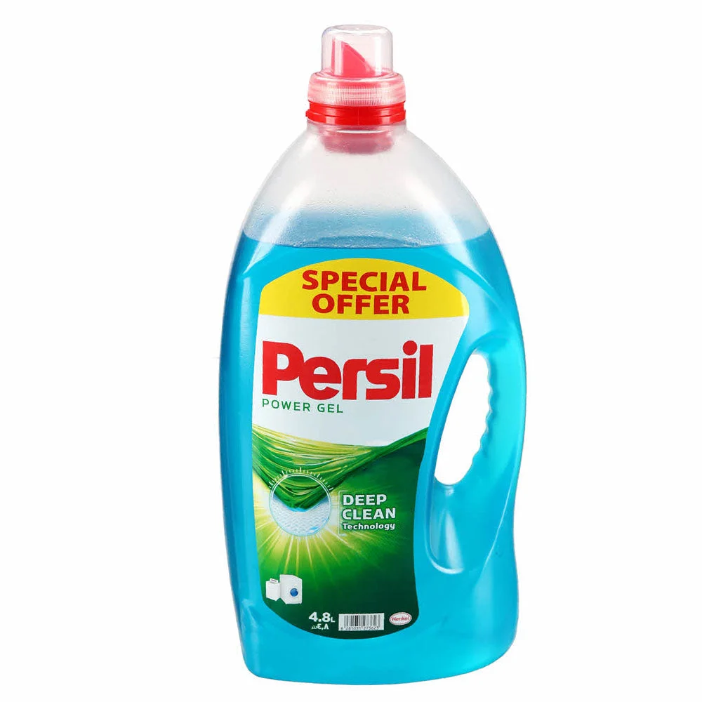 Persil Power Gel Deep Clean Liquid Detergent 4.8L