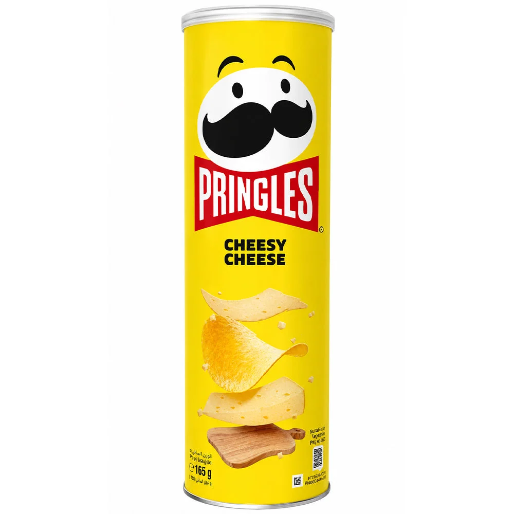Pringles Cheesy Cheese Potato Crisps 165g