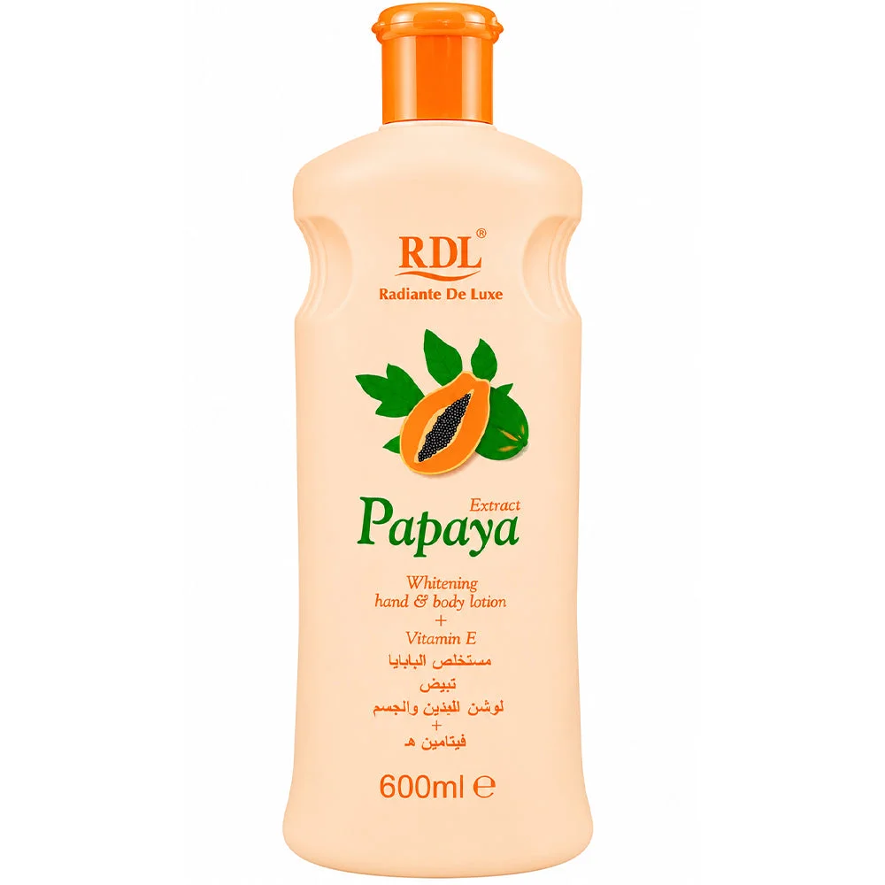 RDL Papaya Whitening Hand & Body Lotion 600ml