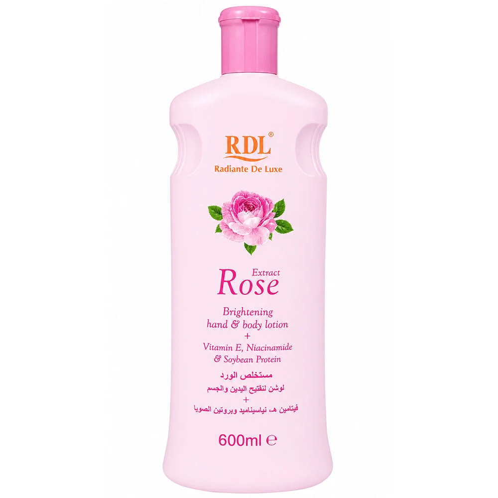 RDL Rose Brightening Hand & Body Lotion 600m