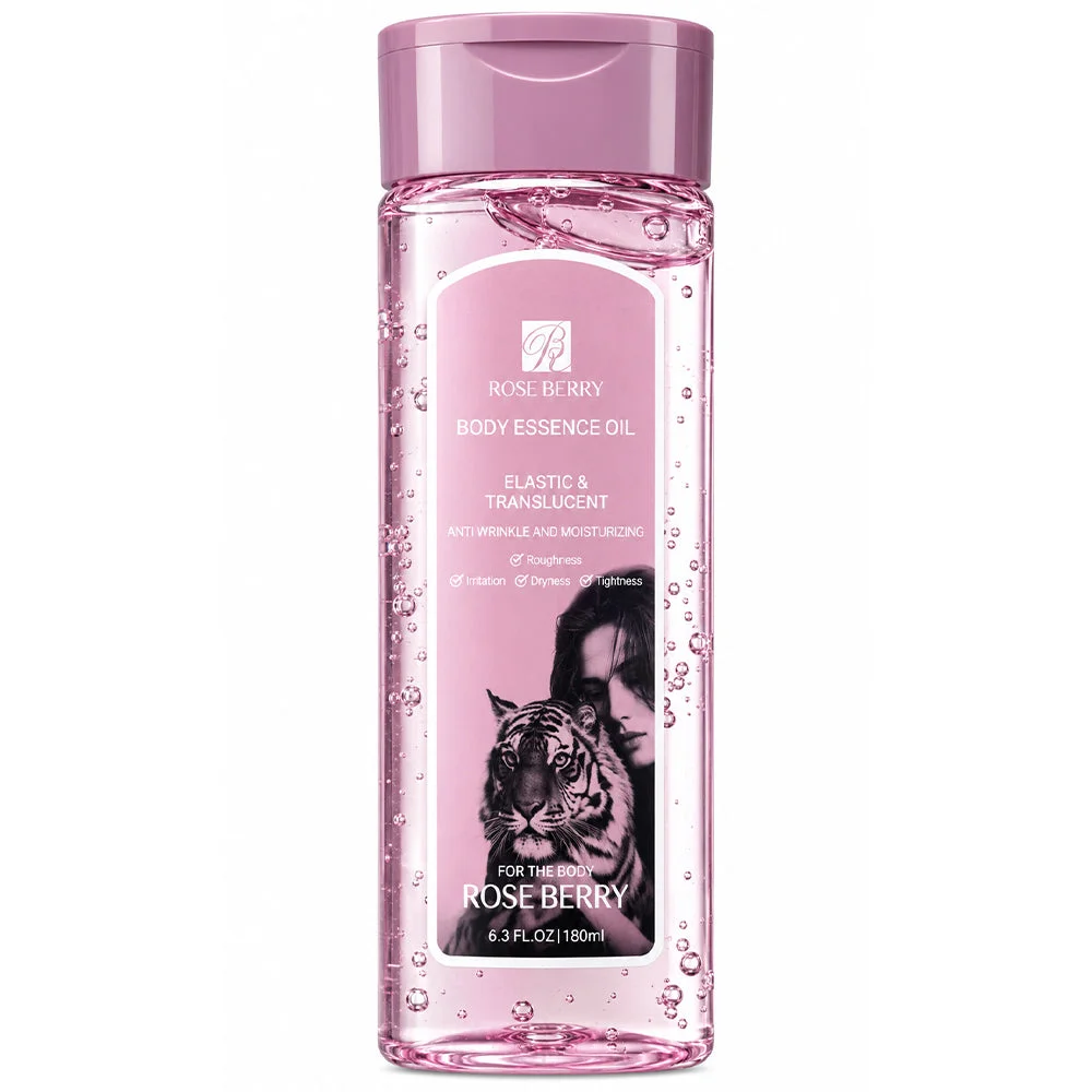 Rose Berry Body Essence Oil Elastic & Translucent 180ml