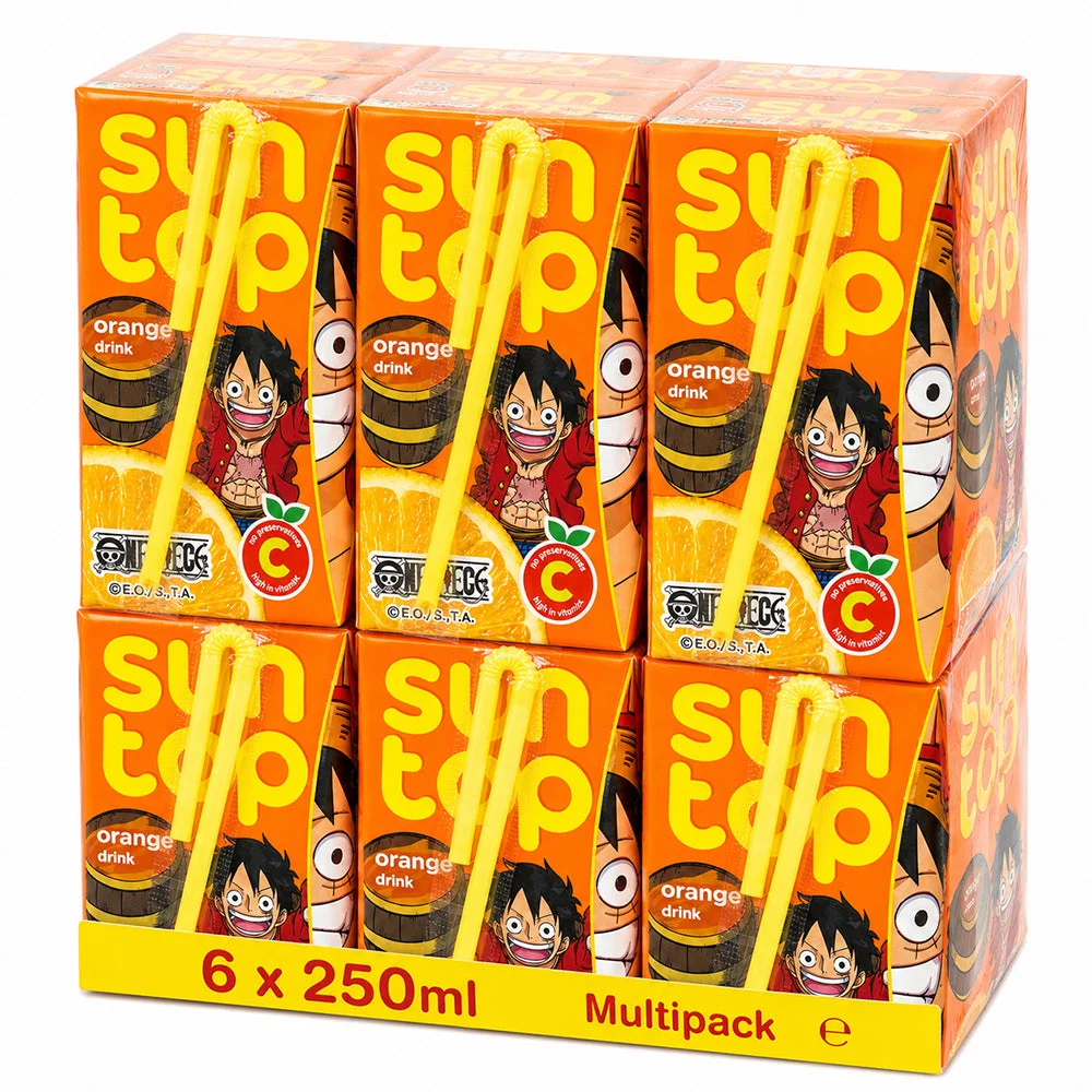 Sun Top Orange Drink One Piece 6 x 250ml