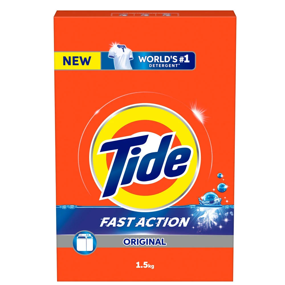 Tide Fast Action Original Washing Powder 1.5kg