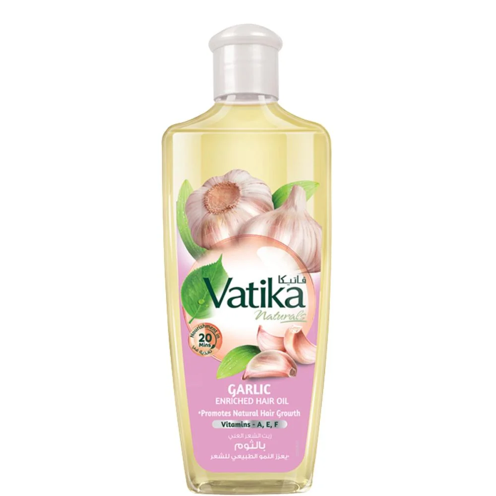 Vatika Naturals Garlic Hair Oil 300ml Ulphates or Silicones