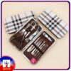12 In 1 Stainless Steel Pedicure Manicure Set Nail Clipper Scissors Tweezer Cutter Clip Nail Care Cuticle Grooming Kit Tools