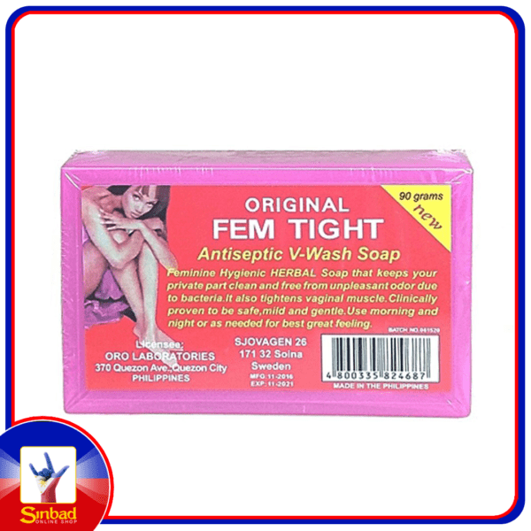 Original Femtight Vagina Tightening/Antiseptic Wash Soap Bar Soap 90 grams