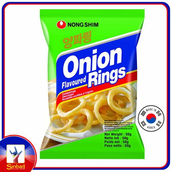 NongShim Onion Rings Chips, 50 g