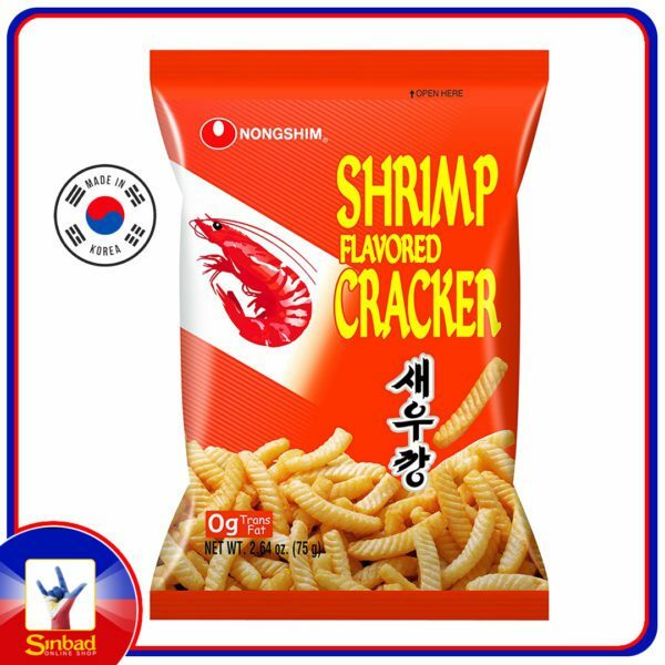 NongShim Shrimp Flavoured Crackers 75g