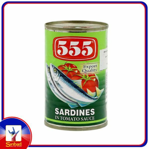 555 Sardines In Tomato Sauce 425g