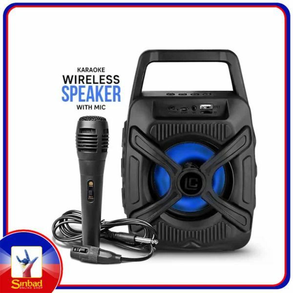 Kuku LN32 Small Karaoke System Wireless Stereo Super Bass Portable Bluetooth Speaker with microfon