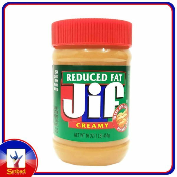 Jif Creamy Reduced Fat Peanut Butter 454g