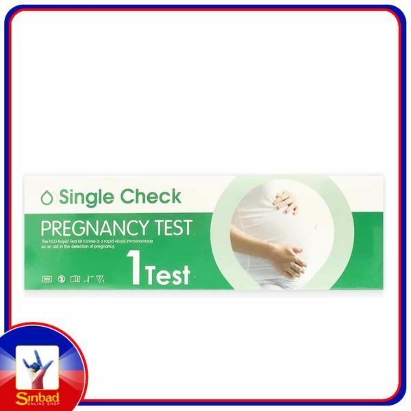 single check pregnancy test