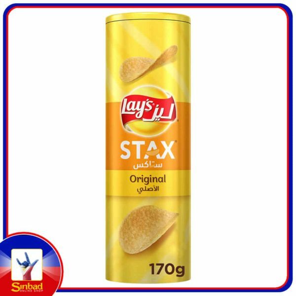 Lays Stax Potato Crisps Original 170g