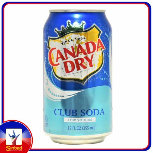 Canada Dry Club Soda 355ml
