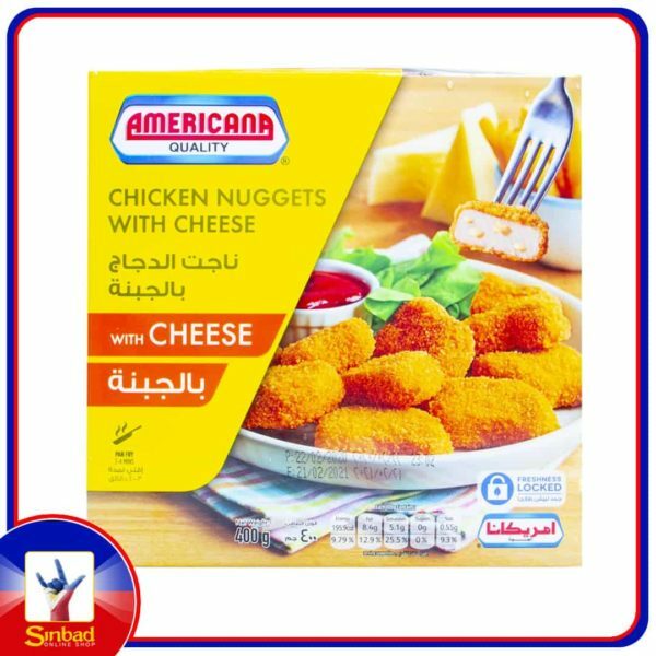 Americana Chicken Nuggets With Cheese 400g