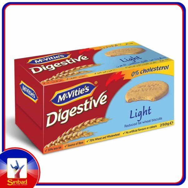 Mcvities Digestive Light Biscuits 250g